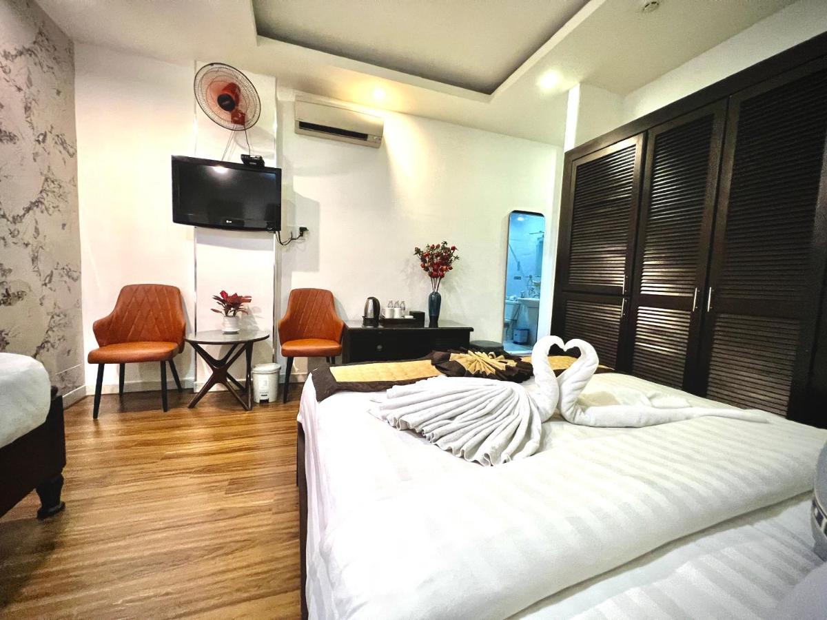Dda Hotel District 1- Bui Vien-De Tham Walking Street Ho Chi Minh-Byen Eksteriør billede